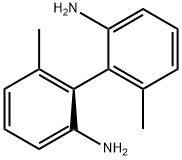 (S)-2,2μ-Diamino-6,6μ-dimethylbiphenyl,  (S)-6,6μ-Dimethyl-2,2μ-diaminobiphenyl,  (S)-6,6μ-Dimethyl-1,1μ-biphenyl-2,2μ-diamine,  (S)-6,6μ-Dimethyl-1,1μ-biphenyl-2,2μ-diyldiamine 구조식 이미지