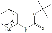 Carbamic acid, (3-aminotricyclo[3.3.1.13,7]dec-1-yl)-, 1,1-dimethylethyl ester (9CI) Structure