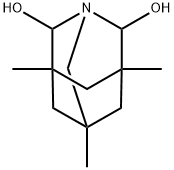 1-Azatricyclo[3.3.1.13,7]decane-2,8-diol, 3,5,7-trimethyl- (9CI) Structure