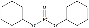 Phosphonic acid dicyclohexyl ester 구조식 이미지