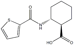 시클로헥산카르복실산,2-[(2-티에닐카르보닐)아미노]-,(1R,2R)-rel-(9CI) 구조식 이미지