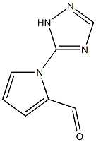 1H-Pyrrole-2-carboxaldehyde,1-(1H-1,2,4-triazol-3-yl)-(9CI) 구조식 이미지