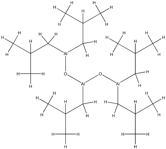 pentakis(isobutyl)di-mu-oxotrialuminium  Structure