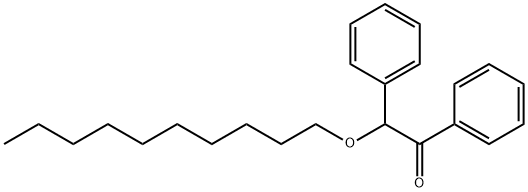 α-Phenyl-α-decyloxyacetophenone Structure