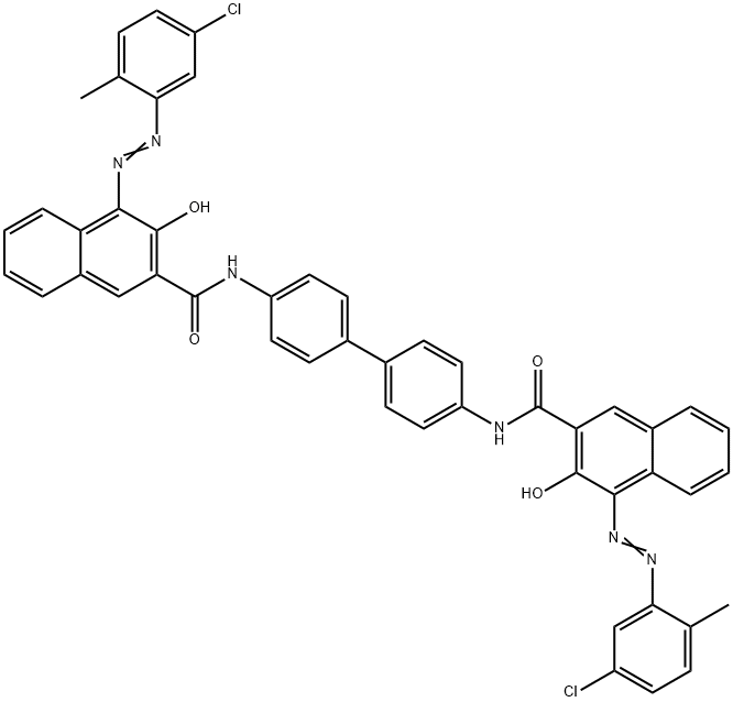 Pigment red 141 Structure