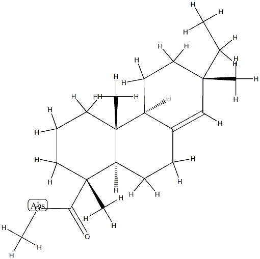 Methyl 15,16-dihydrosandaracopimarate Structure