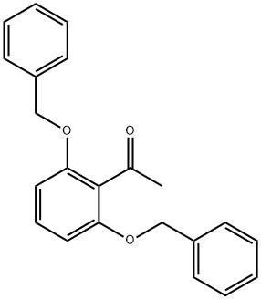 2,6-Dibenzyloxyacetophenone 구조식 이미지