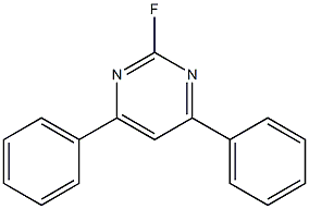 2-fluoro-4,6-diphenylpyrimidine 구조식 이미지