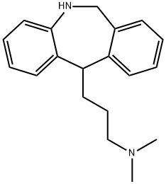 6,11-디하이드로-N,N-디메틸-5H-디벤즈[b,e]아제핀-11-(1-프로판아민) 구조식 이미지