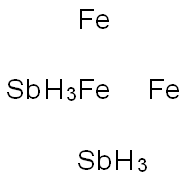 antimony, compound with iron (2:3) Structure