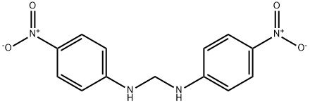 N,N'-Methylenebis(4-nitroaniline) 구조식 이미지