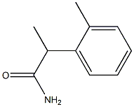 Benzeneacetamide,  -alpha-,2-dimethyl- Structure