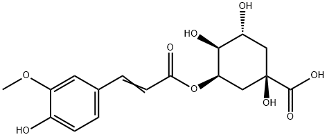 5-O-Feruloylquinic acid 구조식 이미지