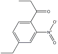 1-Propanone,1-(4-ethyl-2-nitrophenyl)-(9CI) 구조식 이미지