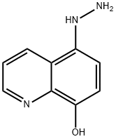 8-Quinolinol,5-hydrazino-(9CI) Structure