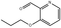 2-Pyridinecarboxaldehyde,3-propoxy-(9CI) Structure