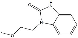 2H-Benzimidazol-2-one,1,3-dihydro-1-(2-methoxyethyl)-(9CI) Structure