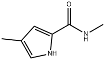 1H-Pyrrole-2-carboxamide,N,4-dimethyl-(9CI) Structure