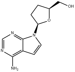 7-Deaza-2,3-dideoxyadenosine공급업체 구조식 이미지