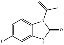 2H-Benzimidazol-2-one,5-fluoro-1,3-dihydro-1-(1-methylethenyl)-(9CI) 구조식 이미지