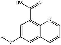 6-methoxyquinoline-8-carboxylic acid(WX130328) 구조식 이미지