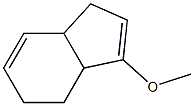 1H-Indene,3a,4,5,7a-tetrahydro-3-methoxy-(9CI) 구조식 이미지