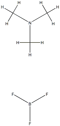 trimethylaminetrifluoroborane Structure