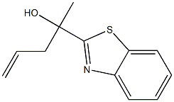 2-벤조티아졸메탄올,알파-메틸-알파-2-프로페닐-(9CI) 구조식 이미지