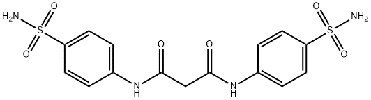 N,N''-BIS-(4-SULFAMOYL-PHENYL)-MALONAMIDE Structure