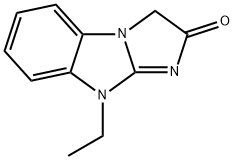 3H-Imidazo[1,2-a]benzimidazol-2(9H)-one,9-ethyl-(9CI) Structure