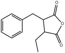 2,5-Furandione,3-ethyldihydro-4-(phenylmethyl)-(9CI) Structure