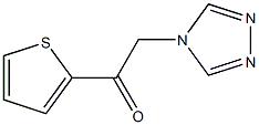 4H-1,2,4-Triazole,4-(2-thienylacetyl)-(9CI) Structure