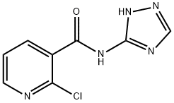 2-chloro-N-(1H-1,2,4-triazol-3-yl)nicotinamide Structure