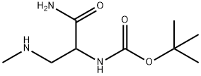 카르밤산,[2-아미노-1-[(메틸아미노)메틸]-2-옥소에틸]-,1,1- 구조식 이미지