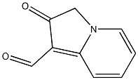 1-인돌리진카르복스알데히드,2,3-디히드로-2-옥소-(9CI) 구조식 이미지