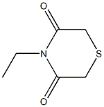 3,5-Thiomorpholinedione,4-ethyl-(9CI) Structure