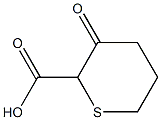 2H-Thiopyran-2-carboxylicacid,tetrahydro-3-oxo-(9CI) Structure