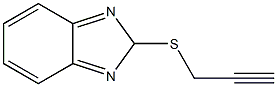 2H-Benzimidazole,2-(2-propynylthio)-(9CI) 구조식 이미지