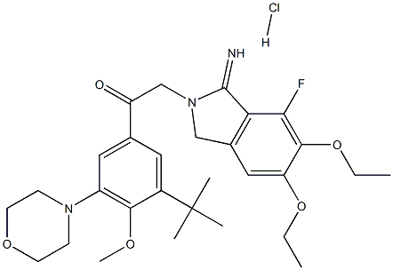 E 5555 (Hydrochloride) Structure