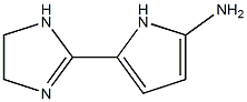 2H-Pyrrol-5-amine,2-(2-imidazolidinylidene)-(9CI) 구조식 이미지