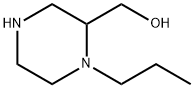 2-피페라진메탄올,1-프로필-(9CI) 구조식 이미지