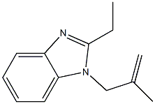 1H-Benzimidazole,2-ethyl-1-(2-methyl-2-propenyl)-(9CI) Structure