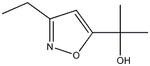 5-이속사졸메탄올,3-에틸-알파-,-알파-디메틸-(9CI) 구조식 이미지