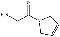 1H-Pyrrole,1-(aminoacetyl)-2,5-dihydro-(9CI) Structure