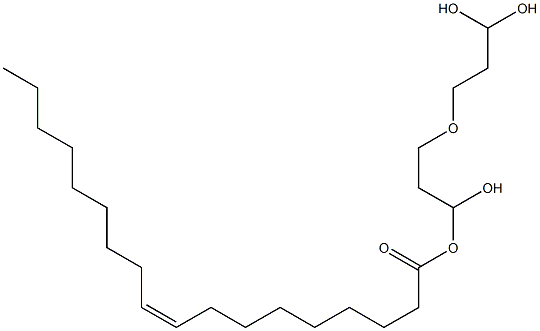 oleic acid, monoester with oxybis(propanediol) Structure