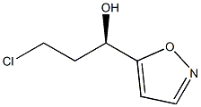5-이속사졸메탄올,-알파–(2-클로로에틸)-,(-알파-R)-(9CI) 구조식 이미지