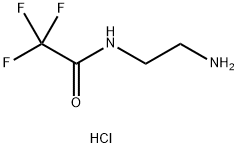 N-(2-aminoethyl)-2,2,2-trifluoroacetamide hydrochloride Structure