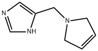 1H-Imidazole,4-[(2,5-dihydro-1H-pyrrol-1-yl)methyl]-(9CI) Structure