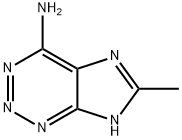 1H-Imidazo[4,5-d]-1,2,3-triazin-4-amine,6-methyl-(9CI) 구조식 이미지