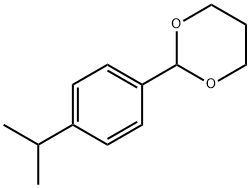 1,3-Dioxane,2-[4-(1-methylethyl)phenyl]-(9CI) Structure